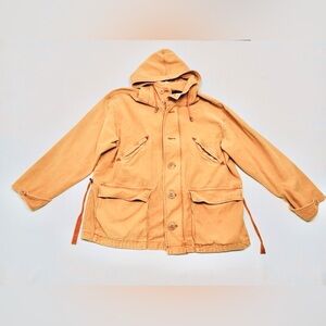 FREE PEOPLE – Joshua Tree Utility Jacket / Anorak in Sand Size: OVERSIZED SP